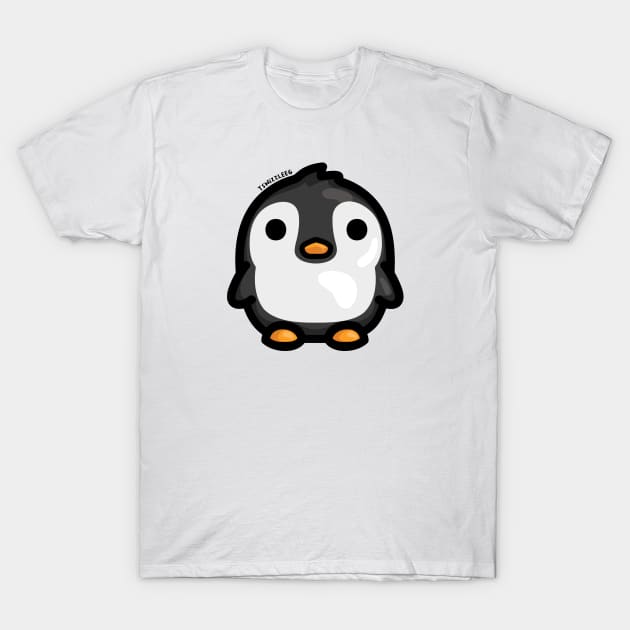 Chonky Penguin T-Shirt by hoddynoddy